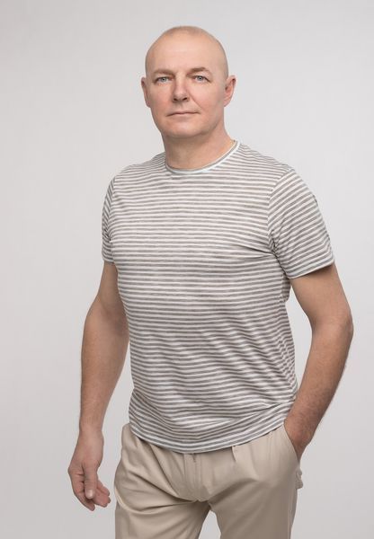Футболка чоловіча Luca Bertelli 21004Т 3XL ТЕМНО ЗЕЛЕНИЙ а0480 фото