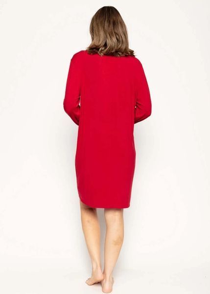 Халат жіночий середньої довжини Cyberjammies Windsor 9450 22 (54/4XL) ЧЕРВОНИЙ т0578 фото