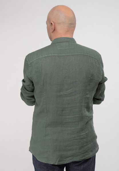 Сорочка чоловіча Luca Bertelli 3229С 3XL залений г4316-М0213-L0858 фото