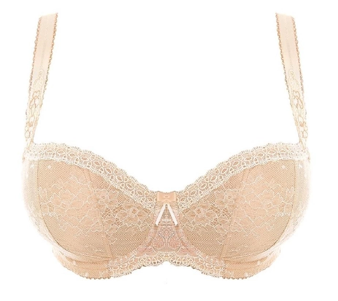 Бюстгалтер балконет Fantasie Ivana 9022 36F/80G устриця г3745-L1319-М0401 фото