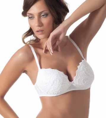Бюстгалтер корбей Charm 9021 S білий г1134-L0177 фото