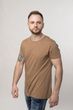 Футболка чоловіча Luca Bertelli 2605Т 2XL світло-коричневий