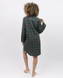 Халат жіночий середньої довжини Cyberjammies Whistler 9842 16 (48/XL) зелений у клітинку т1074-М1905-М2533 фото 3