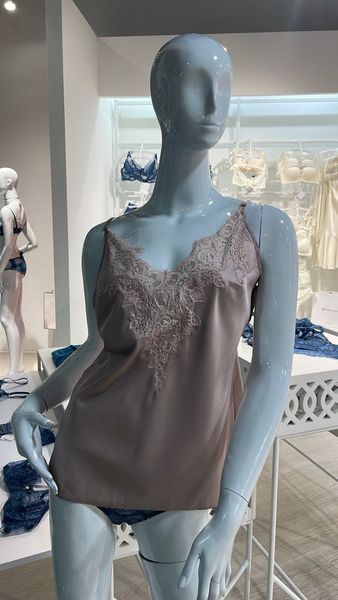 Комплект домашній жіночий майка та штани Komilfo Eustoma 3235-7050 XL пудровий т1994 фото