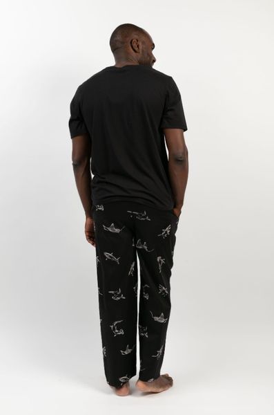 Футболка чоловіча піжамна Cyberjammies Mason 6822 XL чорний т0746-L0002-g2007 фото