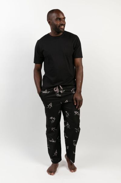 Футболка чоловіча піжамна Cyberjammies Mason 6822 XL чорний т0746-L0002-g2007 фото
