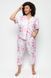 Штани домашні жіночі Cyberjammies Fifi 9629 10 (42/S) білий з принтом фламінго т0765 фото 2